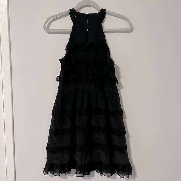 TIBI Silk Mini Ruffle Dress - Picture 5 of 12